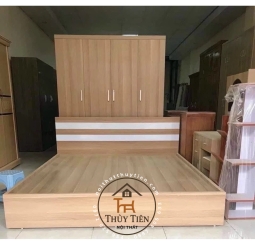 Giường ngủ gỗ mdf