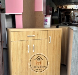 Tủ giày dép MDF lõi nâu nhiều kích thước giá tại xưởng