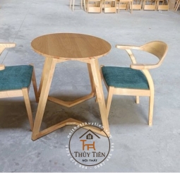 Ghế hiro tay cong gỗ ash