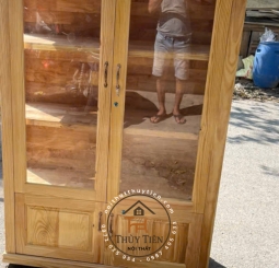 Tủ hồ sơ tủ trưng bày gỗ thông- THSGT 004