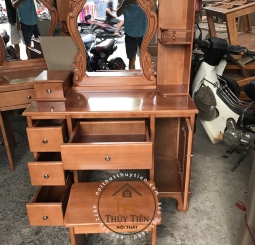 Bàn trang điểm gỗ xoan đào