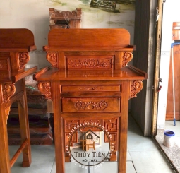 Bàn thờ gỗ tràm rừng- BTGT 028