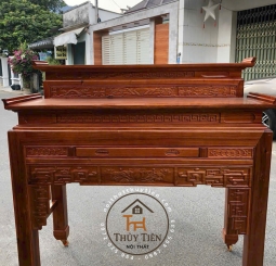 Bàn thờ gỗ tràm rừng - BTGT 056