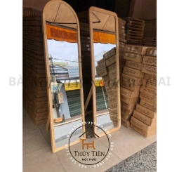Gương soi- Gương decor gỗ thông
