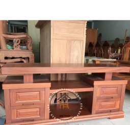 Kệ tivi gỗ xoan 4 hộc