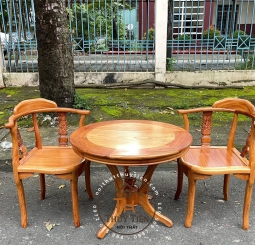 Bàn trà gỗ gõ đỏ
