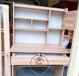Bàn học sinh MDF có kệ sách