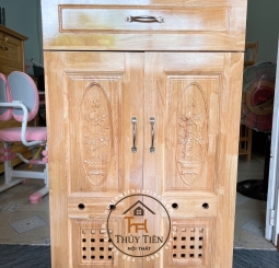 Tủ giày dép gỗ cao su- TGDGCS 004 Tủ giày dép gỗ cao su- TGDGCS 004