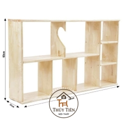 Kệ Sách Treo Tường Gỗ Tự Nhiên Siêu Bền,Decor Phòng Hiện Đại, Tiện Lợi Kệ Sách Treo Tường Gỗ Tự Nhiên Siêu Bền,Decor Phòng Hiện Đại, Tiện Lợi
