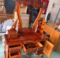 Bàn Trang điểm Gỗ Tràm Rừng- BTDGT 026  Bàn Trang điểm Gỗ Tràm Rừng- BTDGT 026