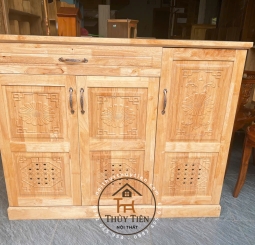 Tủ giày dép gỗ cao su- TGDCS 009