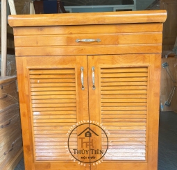 Tủ giày dép gỗ cao su 