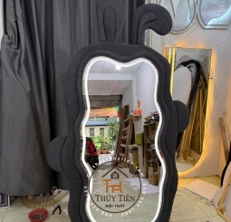 Gương tai thỏ led 3 màu và ko led hàng nhập loại 1 siêu hack dáng