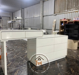 Tủ kệ decor hàng sơn 2k đẹp chuẩn nhé khách iu oi 🥰😍 Cốt xanh cốt nâu e có hết ạ 🤩