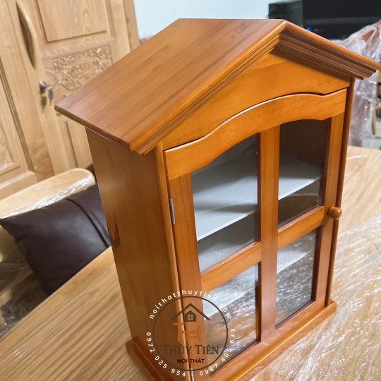 Tủ thuốc gỗ thông mã 04