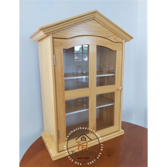 Tủ thuốc gỗ thông mã 04
