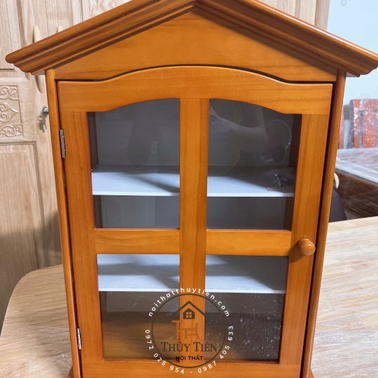 Tủ thuốc gỗ thông mã 04