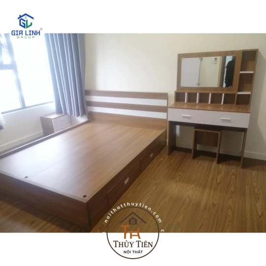 Giường ngủ gỗ mdf