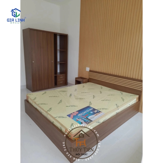 Giường ngủ gỗ mdf