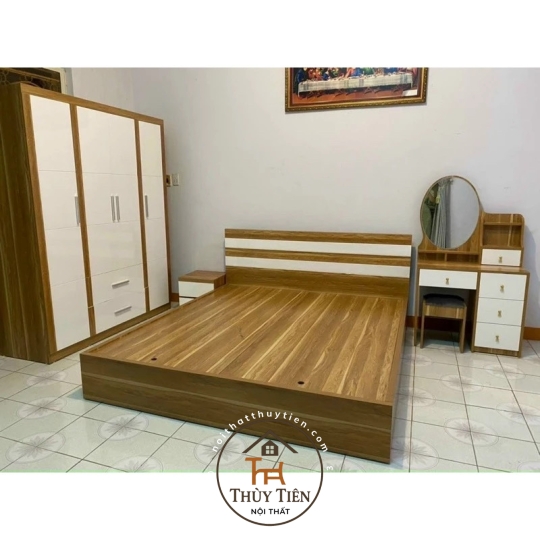 Giường ngủ gỗ mdf