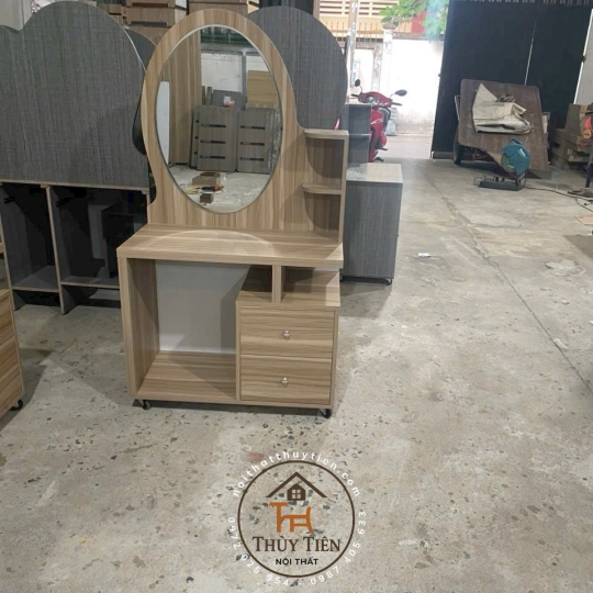 Bàn trang điểm mdf nhiều mẫu 