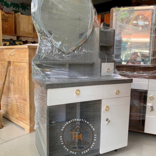 Bàn trang điểm mdf nhiều mẫu 