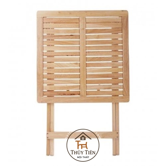 Bộ Bàn ghế cafe mini gỗ cao su 