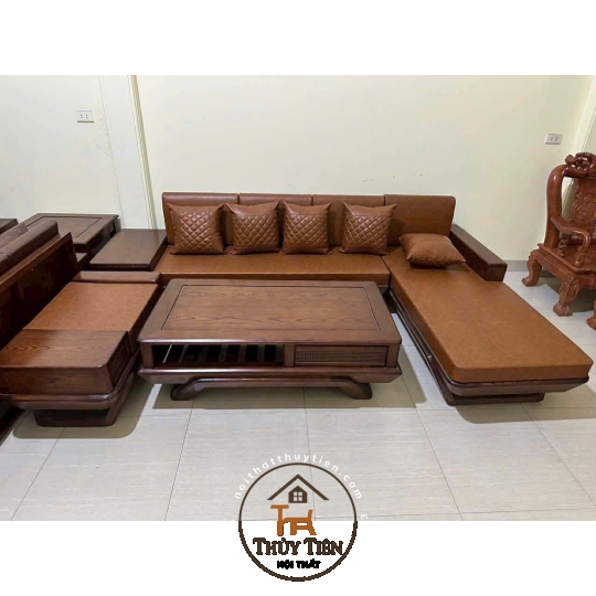 Sofa gỗ sồi