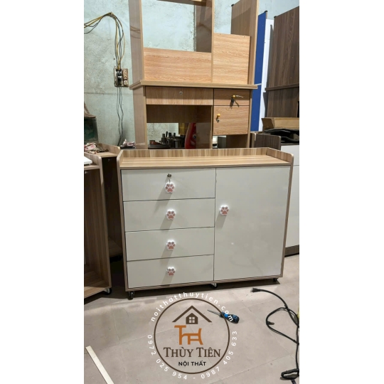 Tủ quần áo trẻ em gỗ MDf- 003