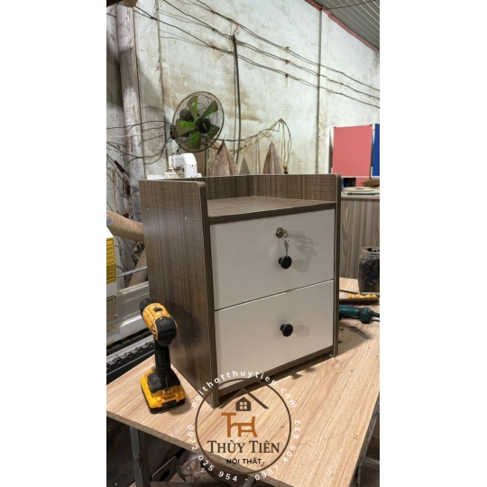 Tủ đầu giường gỗ MDf giá rẻ