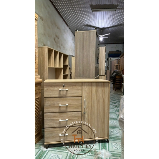 Tủ quần áo trẻ em gỗ MDF- 002