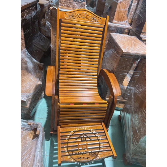 Ghế dây ghế lười ghế thư giãn gỗ tràm rừng loại 3 dây( tràm lõi)