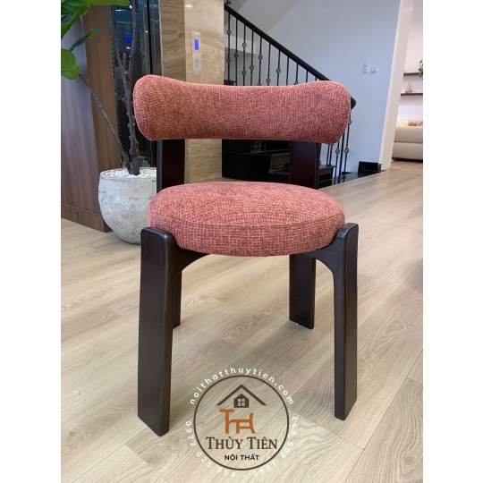 Ghế tựa ăn cơm Granite gỗ kiểu Pháp, đẳng cấp sang trọng, phong cách tối giản nhẹ nhàng gỗ ash cao cấp