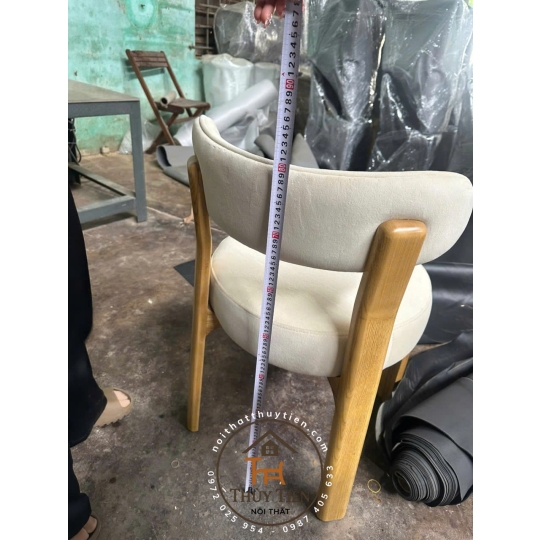 Ghế tựa ăn cơm Granite gỗ kiểu Pháp, đẳng cấp sang trọng, phong cách tối giản nhẹ nhàng gỗ ash cao cấp