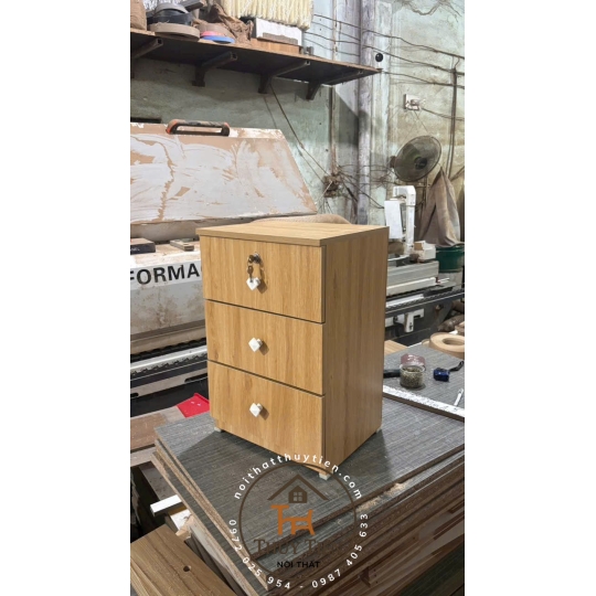 Tủ đầu giường gỗ MDf giá rẻ