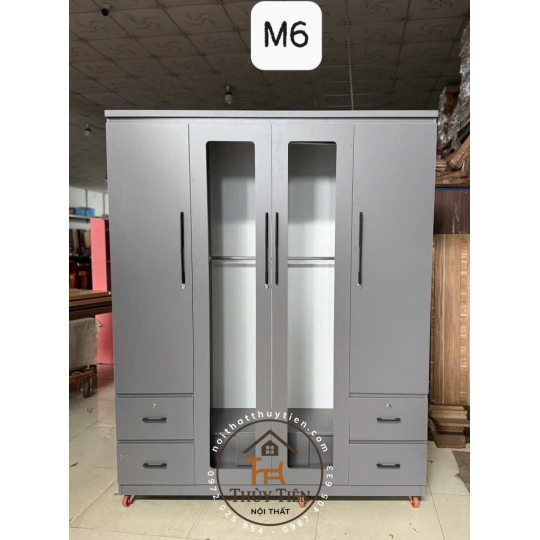 Tủ quần áo MDF lõi xanh e làm theo yêu cầu khách