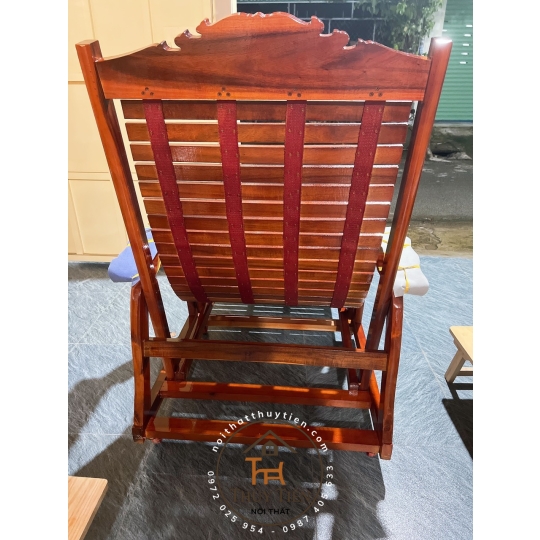 Ghế dây ghế lười ghế thư giãn gỗ tràm loại 4 dây