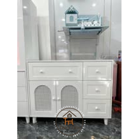 Mẫu tủ quần áo cho bé MDF lõi xanh