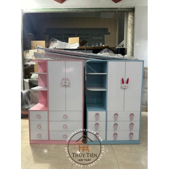 Tủ em bé mdf lõi xanh