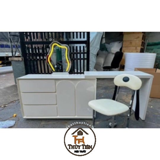 Bàn decor -Bàn phấn gia công nhà e nhận làm theo kích thước ạ