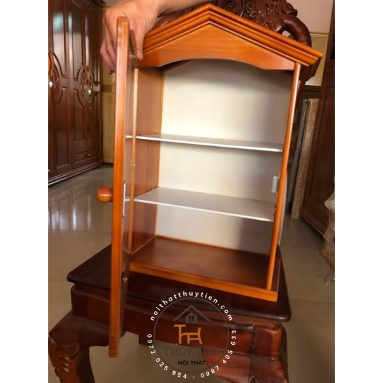 Tủ thuốc gỗ thông mã 04