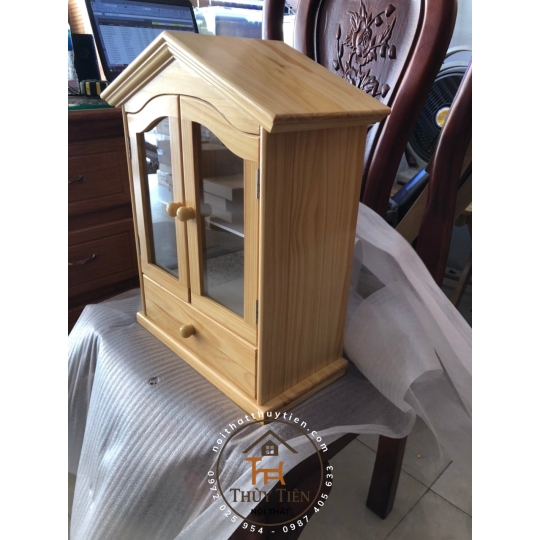 Tủ thuốc gỗ thông mã 04