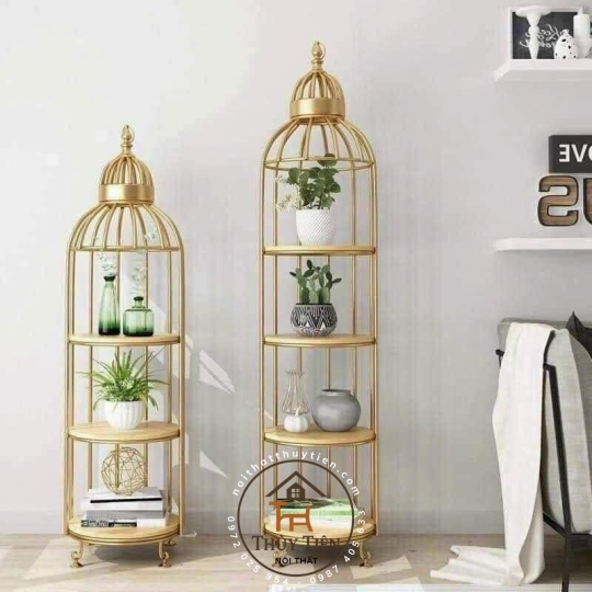 Lồng chim tròn vuông 3-4-5 tầng 