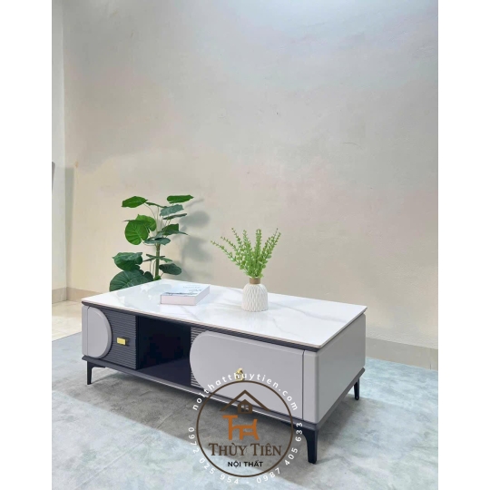 Bàn trà mặt đá ceramic