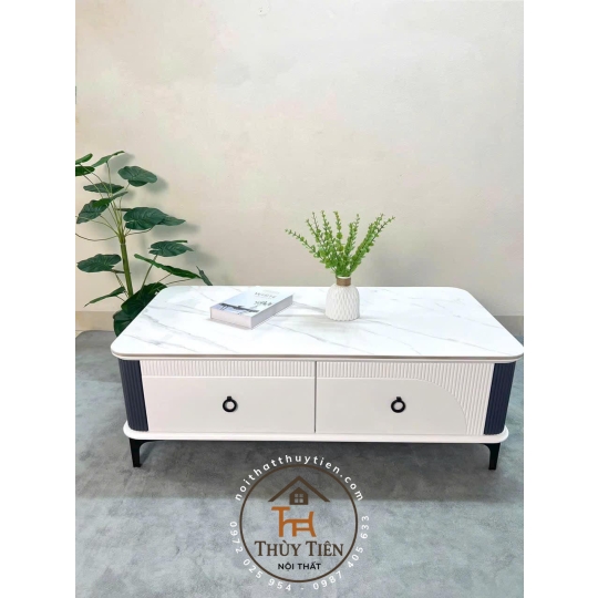 Bàn trà mặt đá ceramic