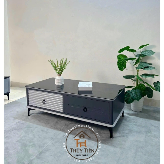 Bàn trà mặt đá ceramic