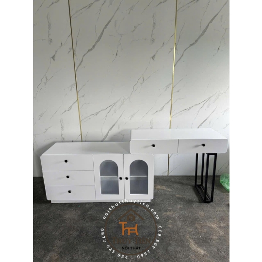 Xưởng e vẫn nhận làm các mẫu bàn trang điểm , bàn làm việc , tủ kệ decol theo yêu cầu nhé  Thích màu nào thợ e sơn màu đó
