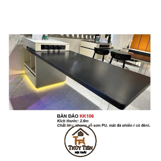 Các mẫu bàn đảo có Led Siêu Sang luôn ạ