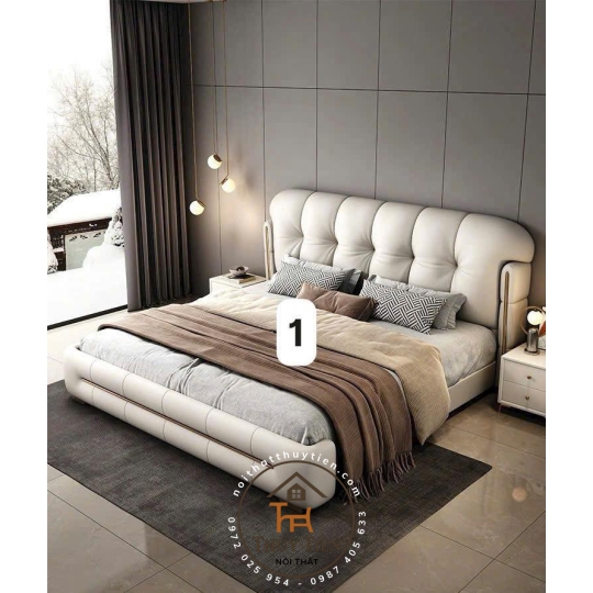 Cập nhập thêm các mẫu giường mới cho kh thêm sự lựa chọn ạ  Xưởng e nhận làm giường theo yêu cầu ạ