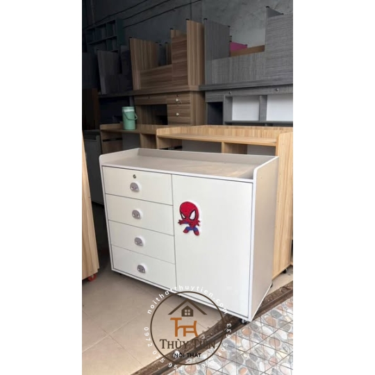 Tủ em bé mdf lõi xanh